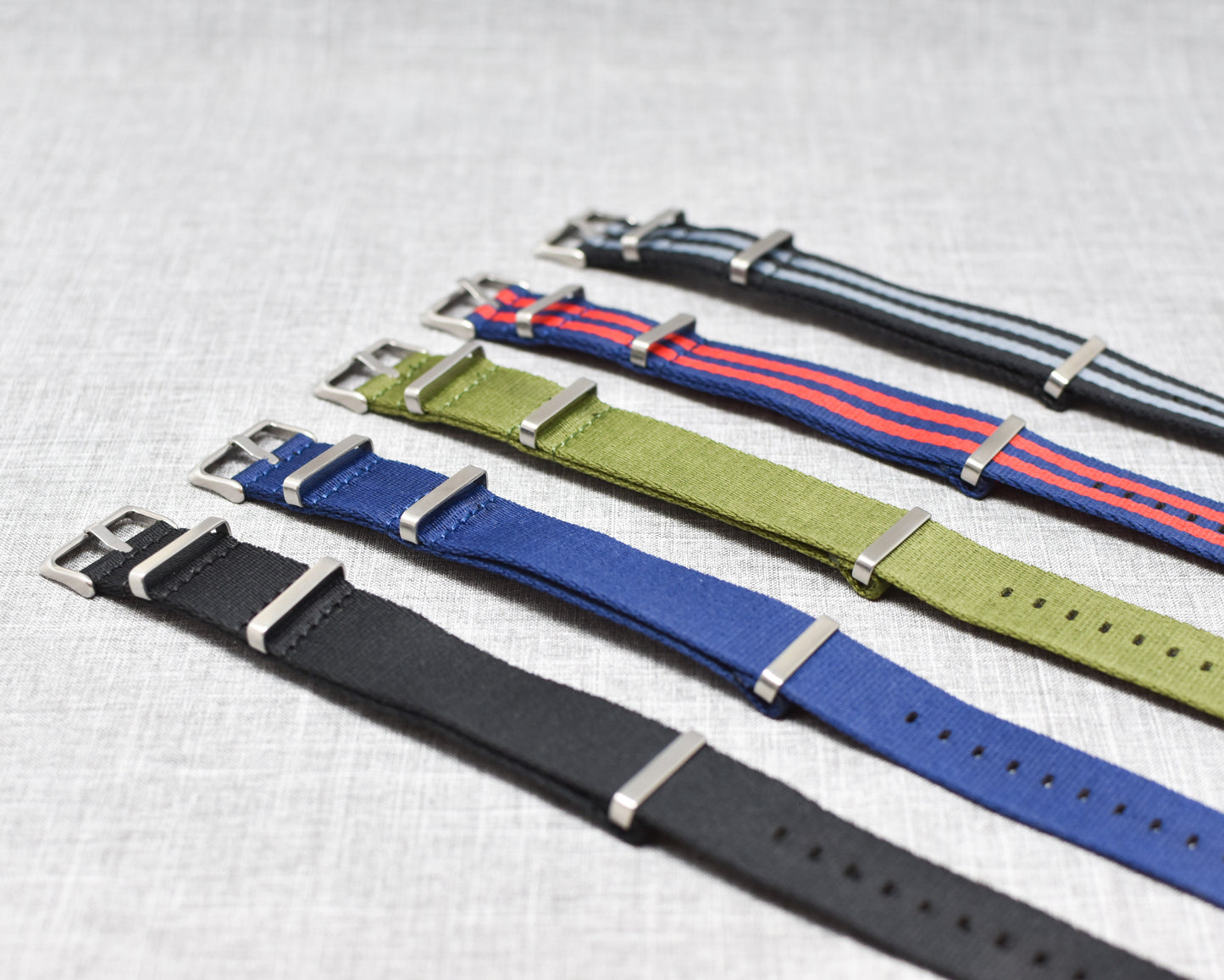 Military Nylon Watch Strap | Black