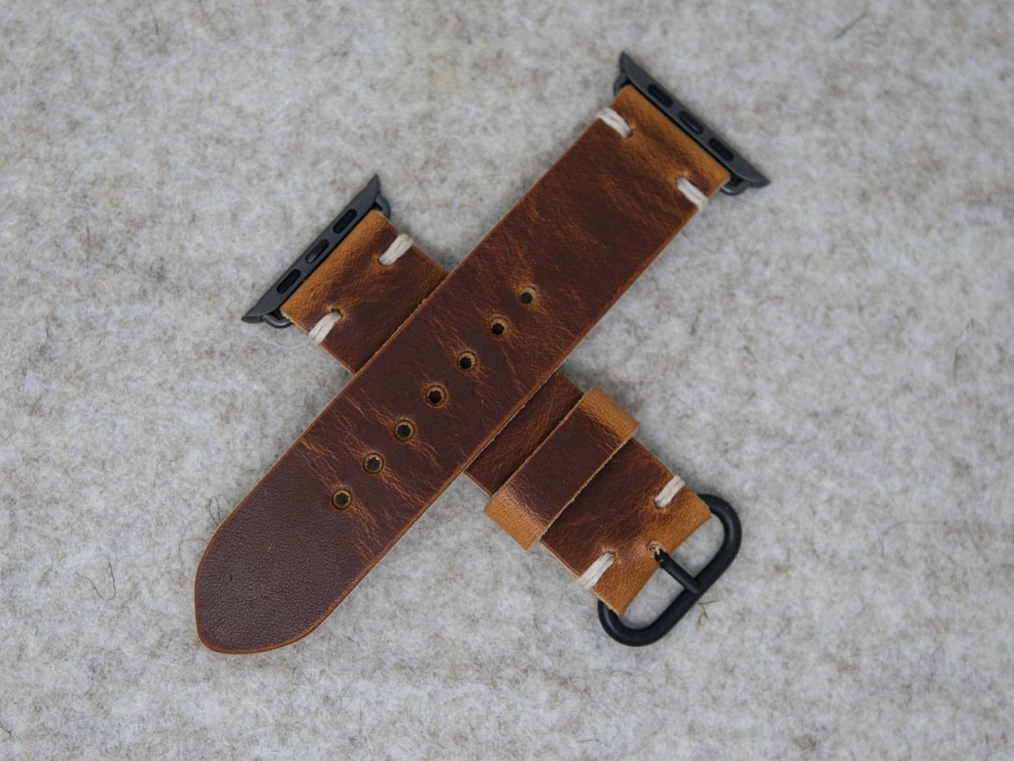 Horween English Tan Dublin | Natural Thread