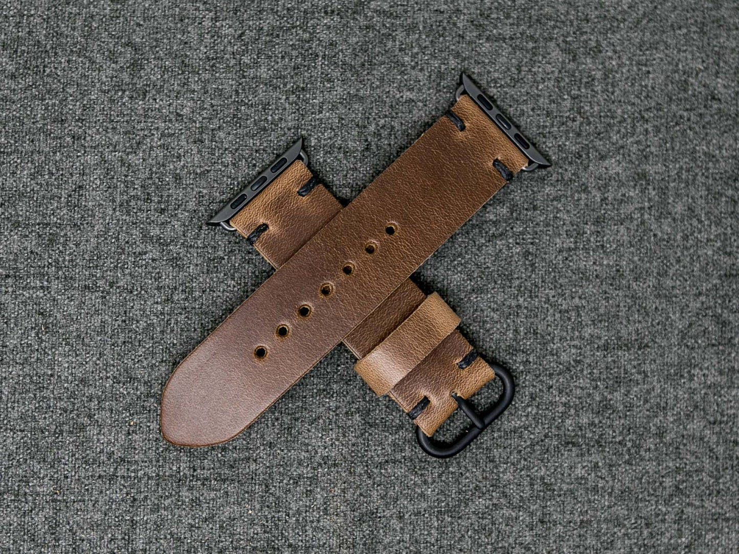 Horween Natural Chromexcel | Black Thread