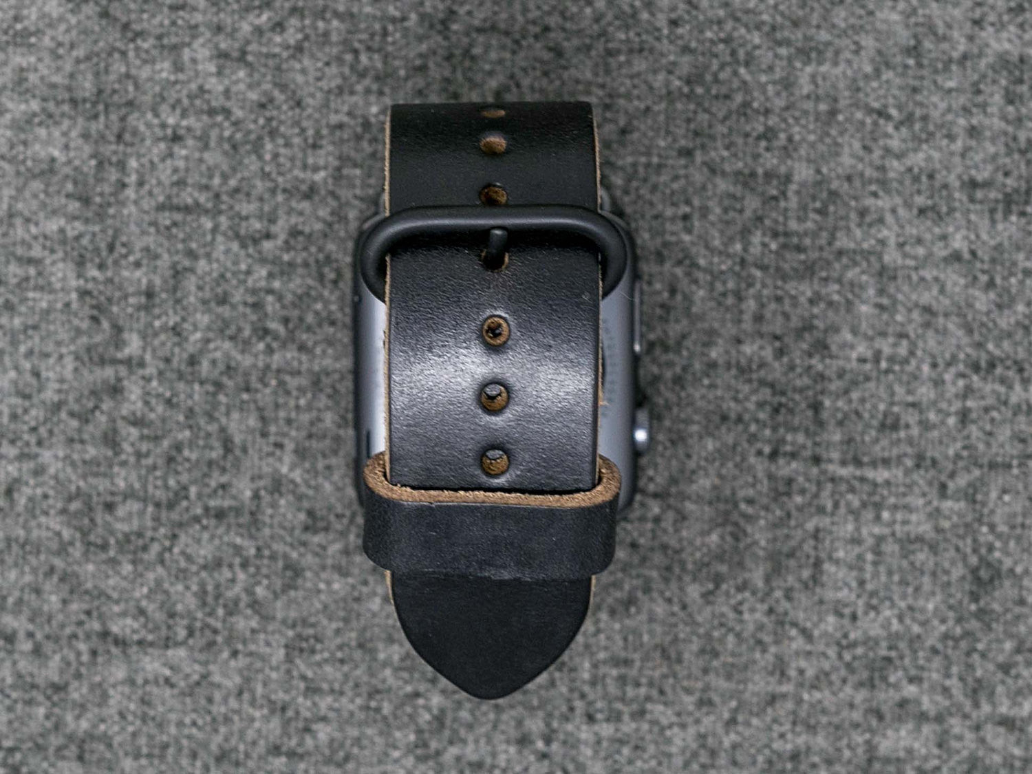Horween Black Chromexcel | Black Thread