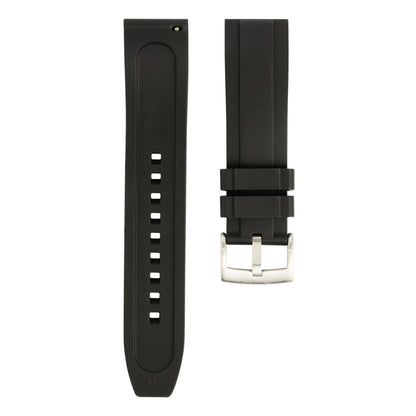 FKM Rubber Watch Strap - Black