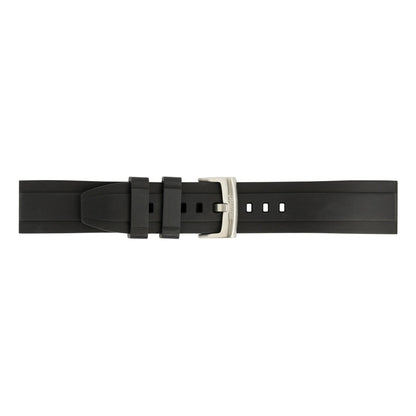 FKM Rubber Watch Strap - Black
