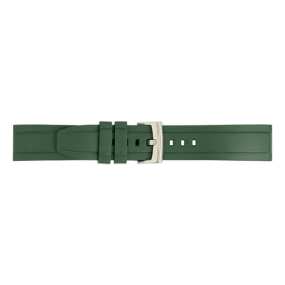 FKM Rubber Watch Strap - Green