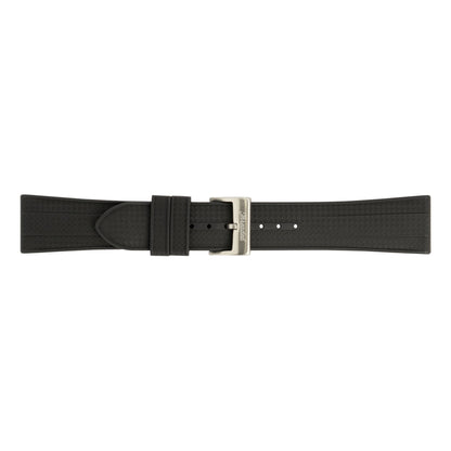 FKM Geo Rubber Watch Strap - Black