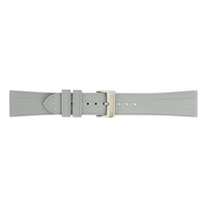 FKM Geo Rubber Watch Strap - Gray