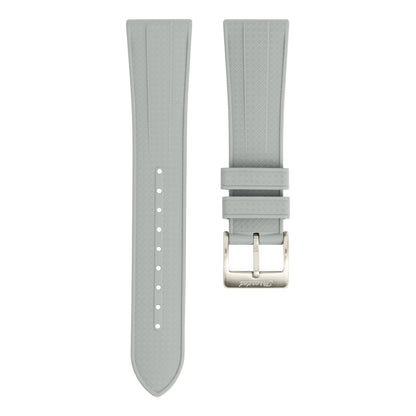 FKM Geo Rubber Watch Strap - Gray