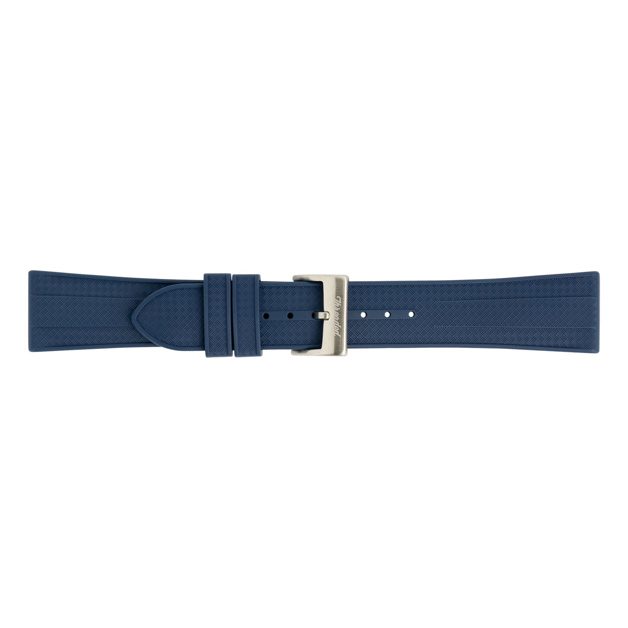 FKM Geo Rubber Watch Strap - Blue