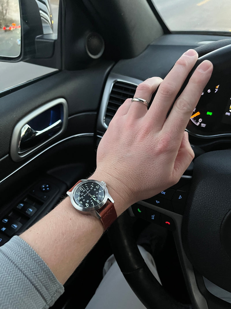 Paired with a Bulova Field Watch