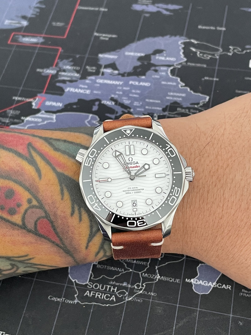Paired with Omega Seamaster