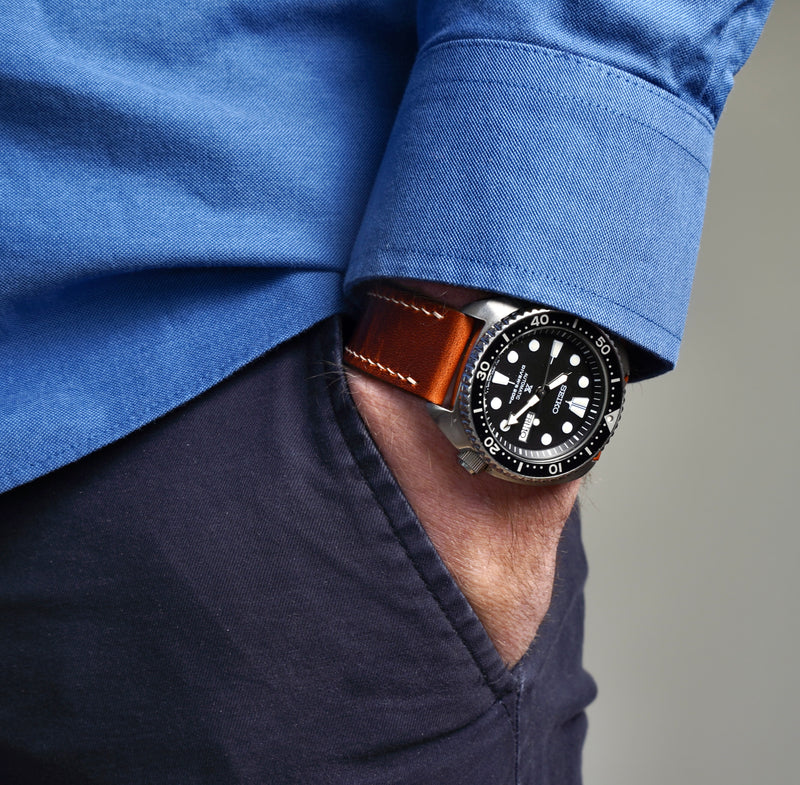 Paired with a Seiko Turtle