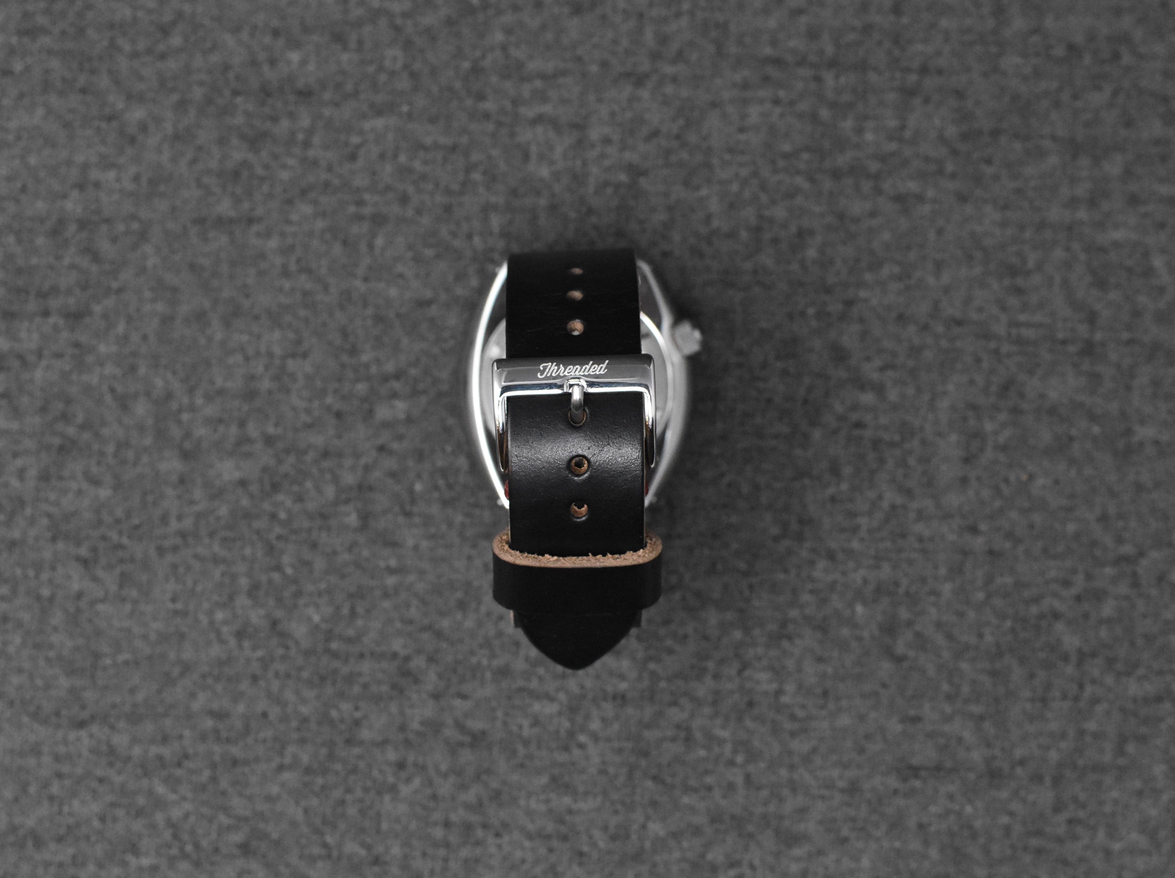 Horween Black Chromexcel | Scarlet Thread