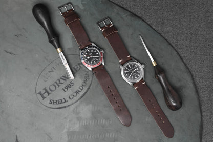 Horween Brown Nut Dublin | Natural Thread