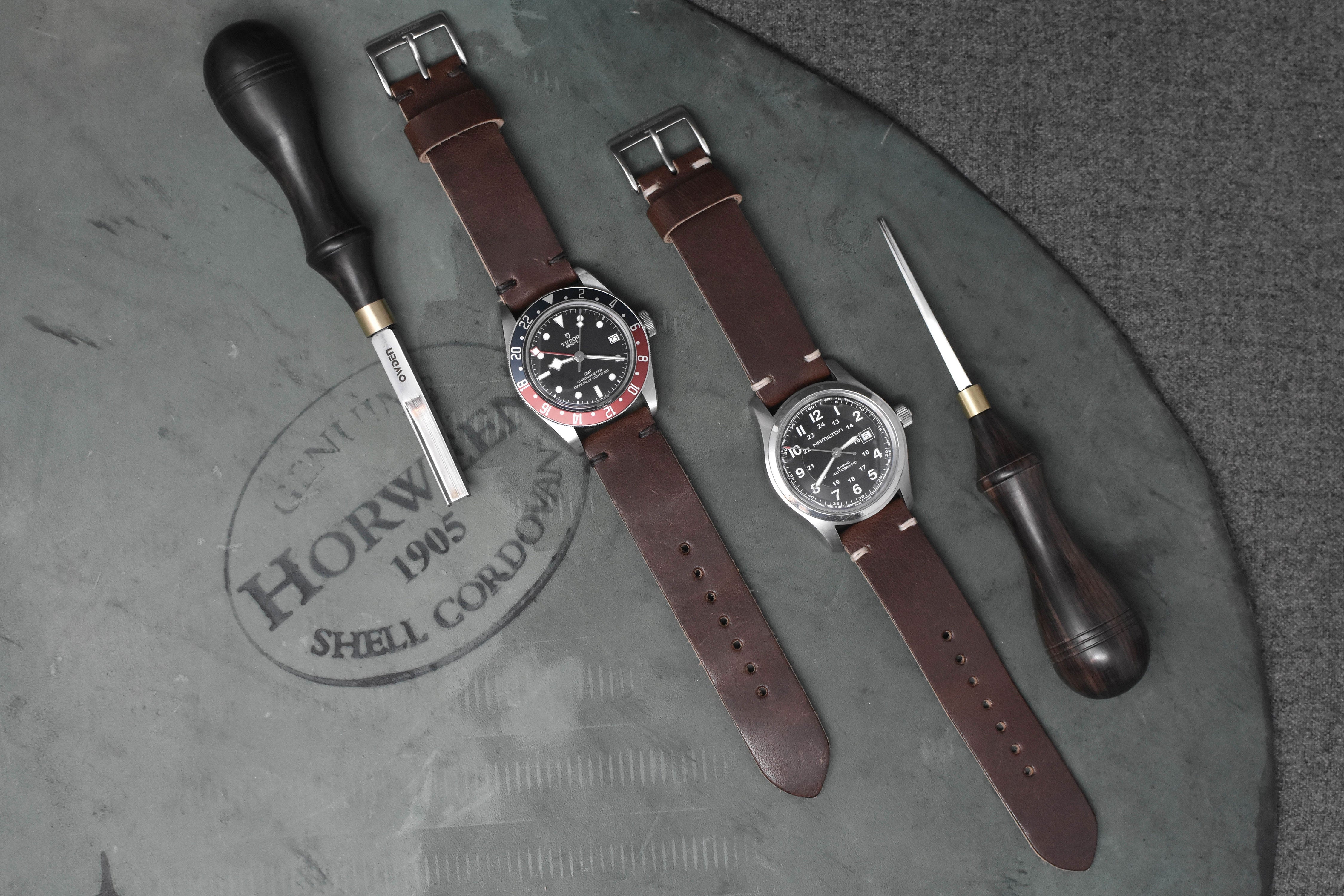 Horween Brown Nut Dublin | Natural Thread