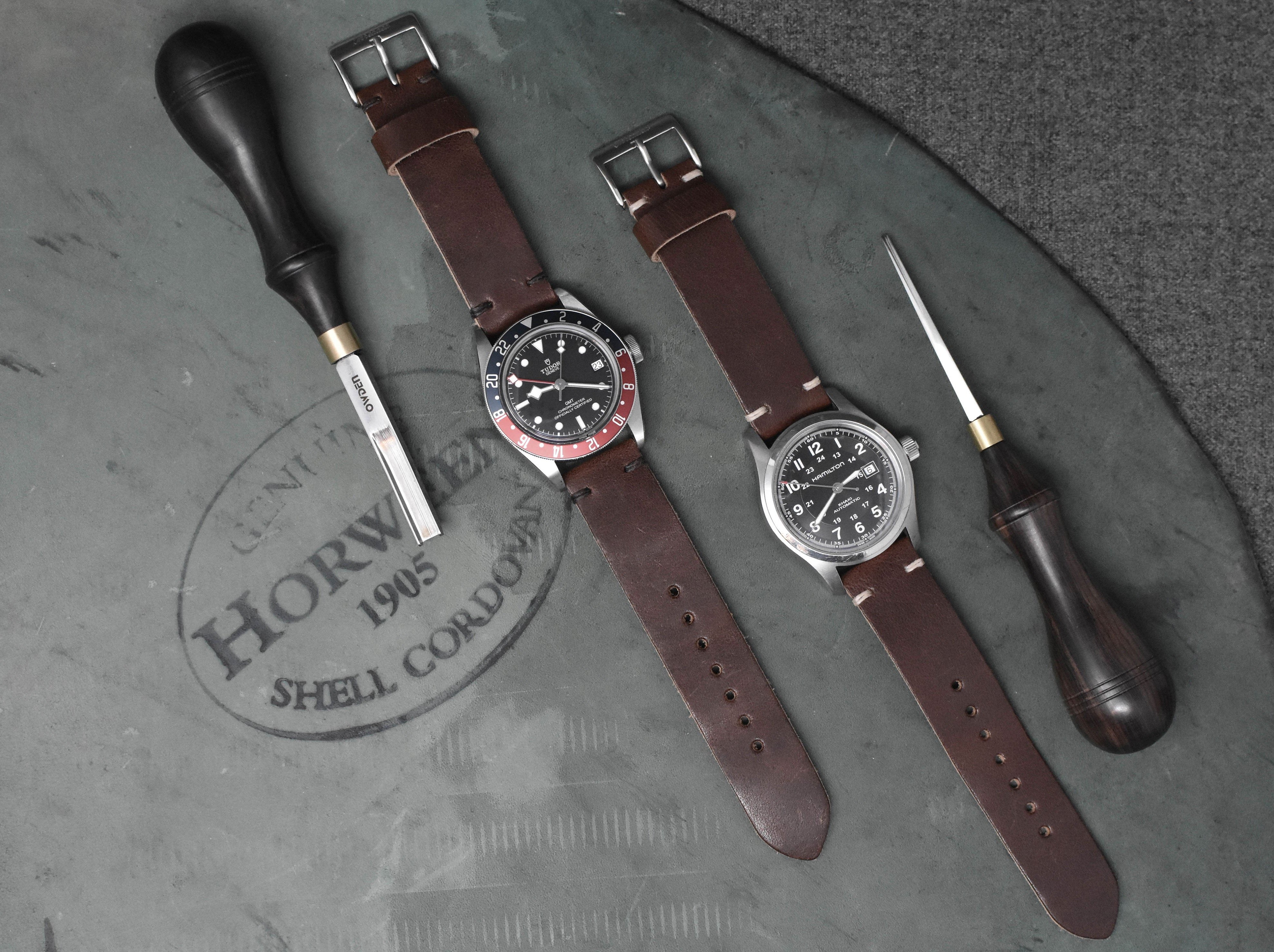 Horween Brown Nut Dublin | Dark Brown Thread