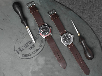 Horween Brown Nut Dublin | Dark Brown Thread