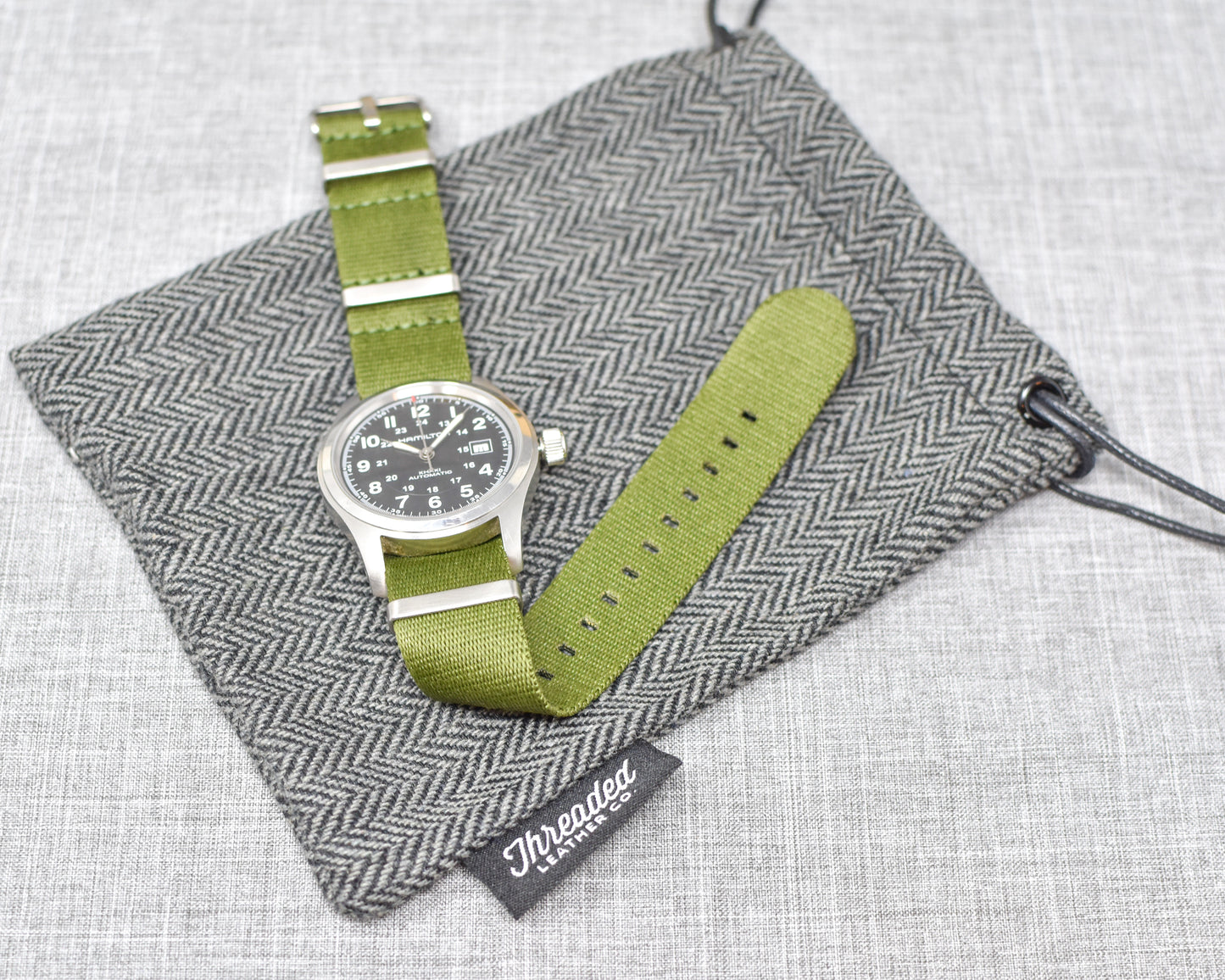 NATO Style Watch Strap | Olive Green