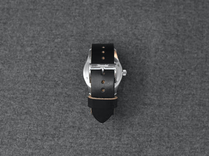 Horween Black Chromexcel | Natural Thread