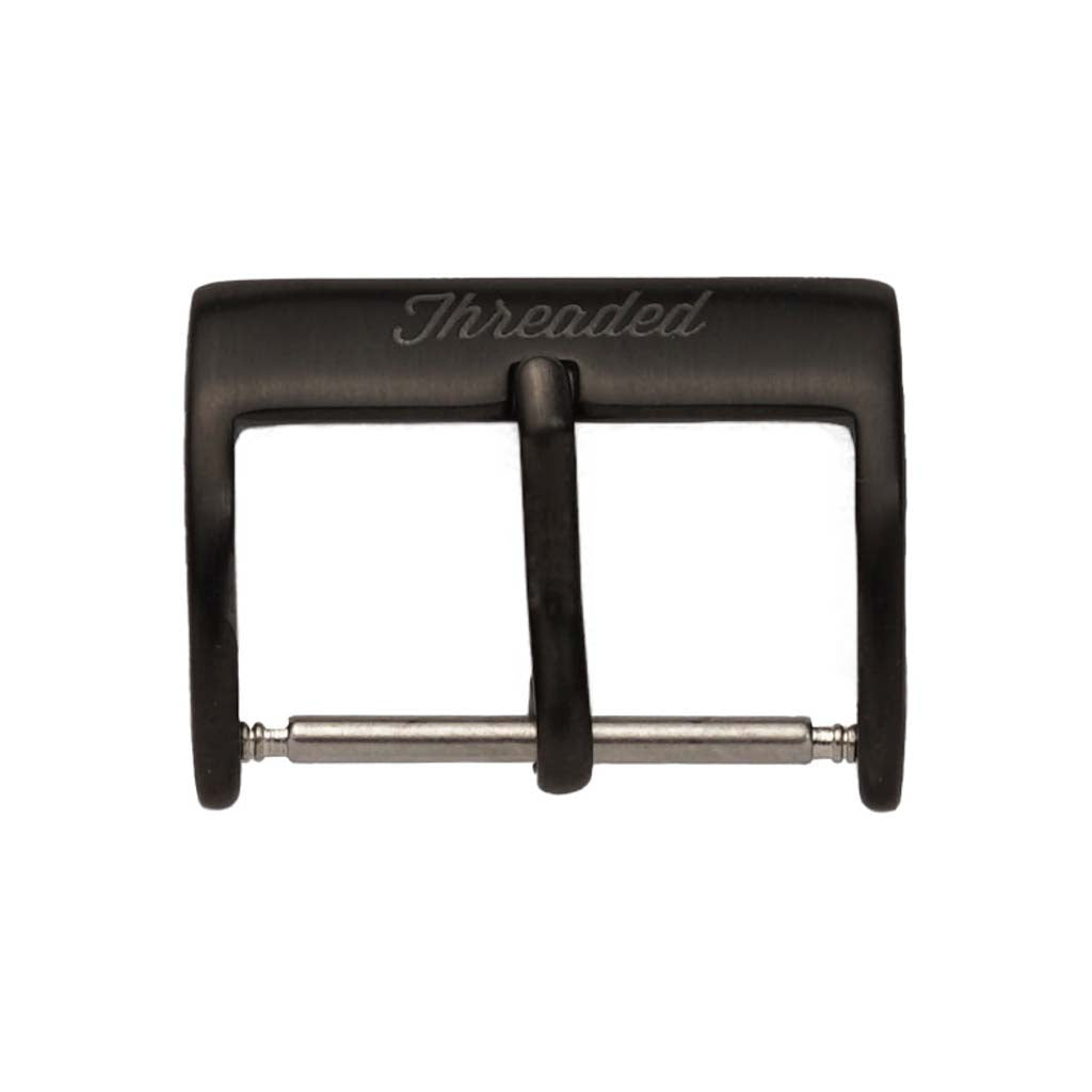 Brushed Black Watch Buckle