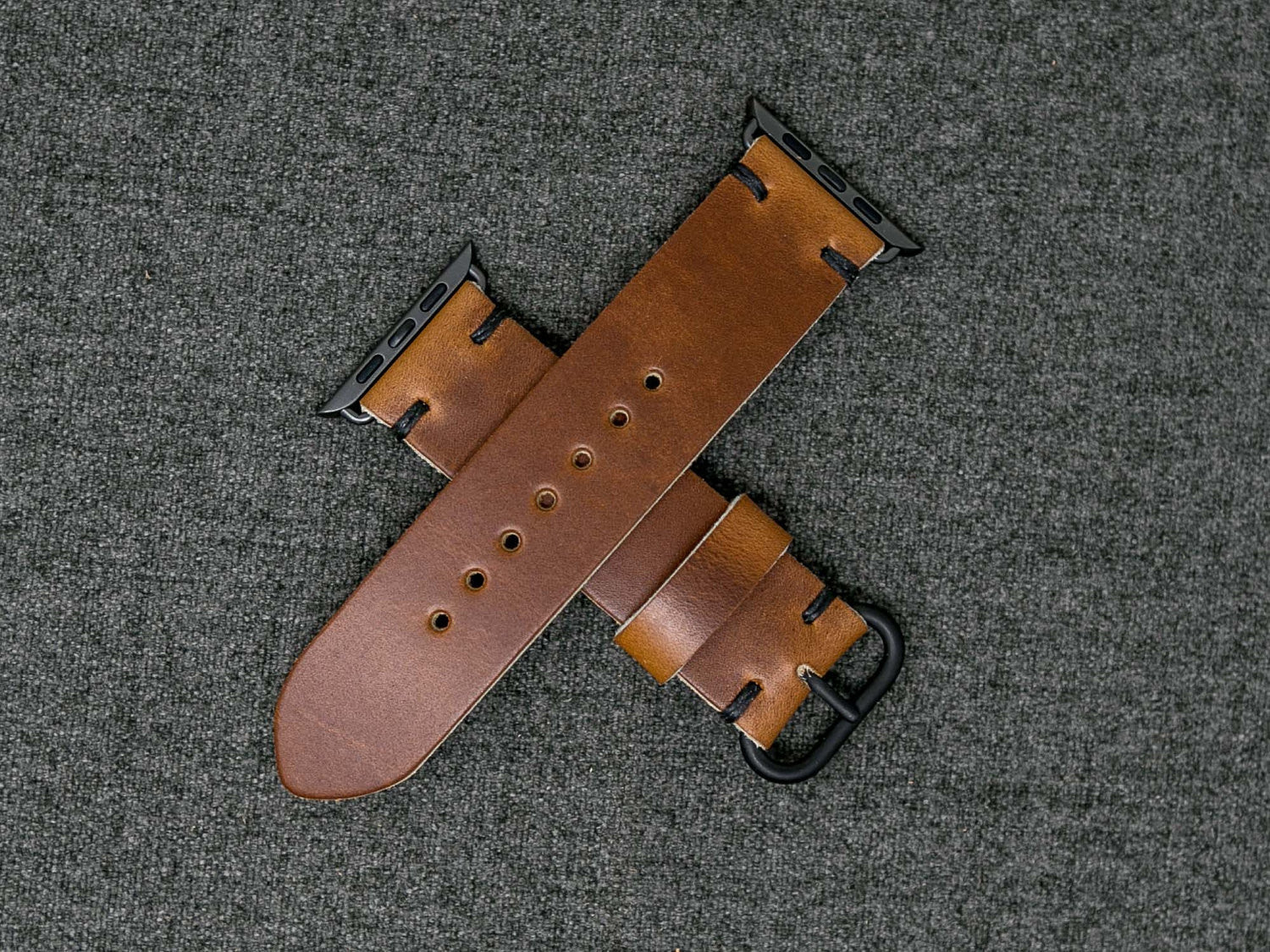 Horween Whiskey Cavalier | Black Thread