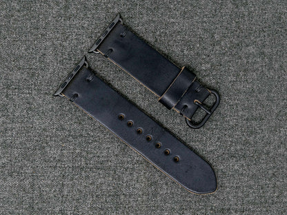 Horween Black Chromexcel | Black Thread