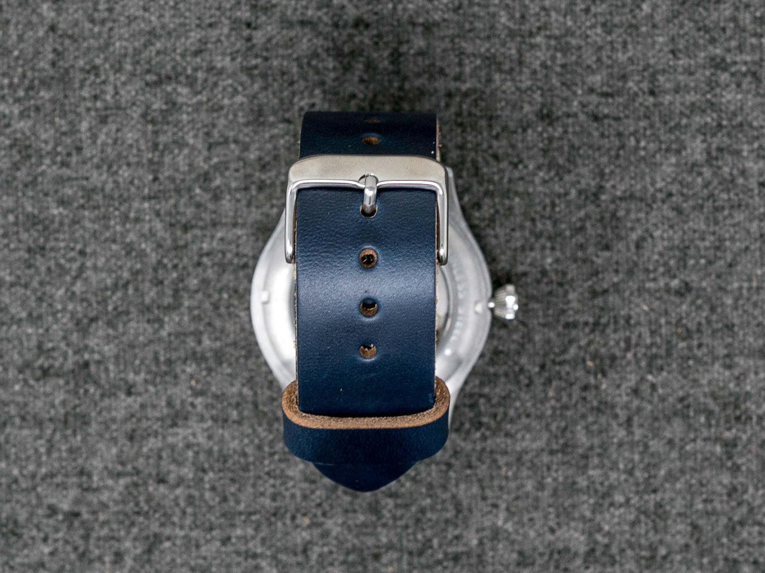 Horween Navy Dublin | Natural Thread