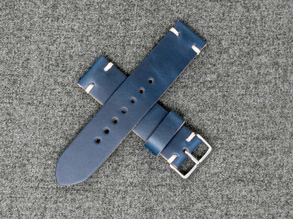 Horween Navy Dublin | Natural Thread