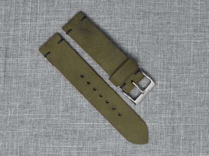 Horween Moss Dryden | Black Thread