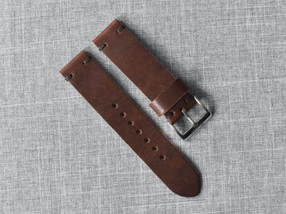 Horween Brown Nut Dublin | Dark Brown Thread