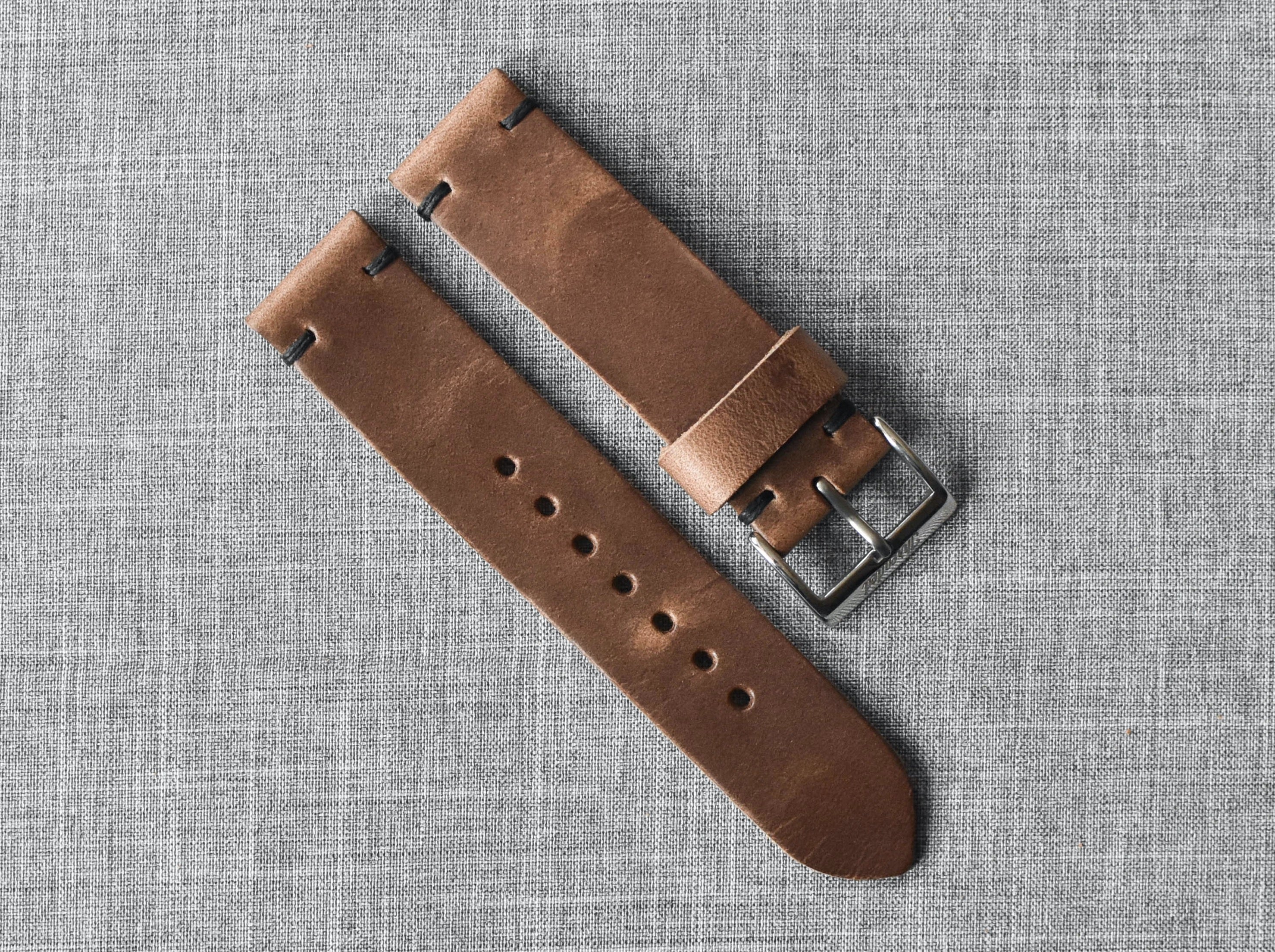 Horween Natural Chromexcel | Black Thread