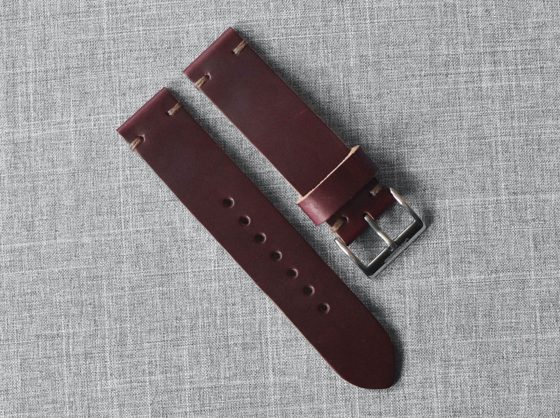 Horween Color 8 Chromexcel - Leather Watch Strap | Threaded Leather Co ...
