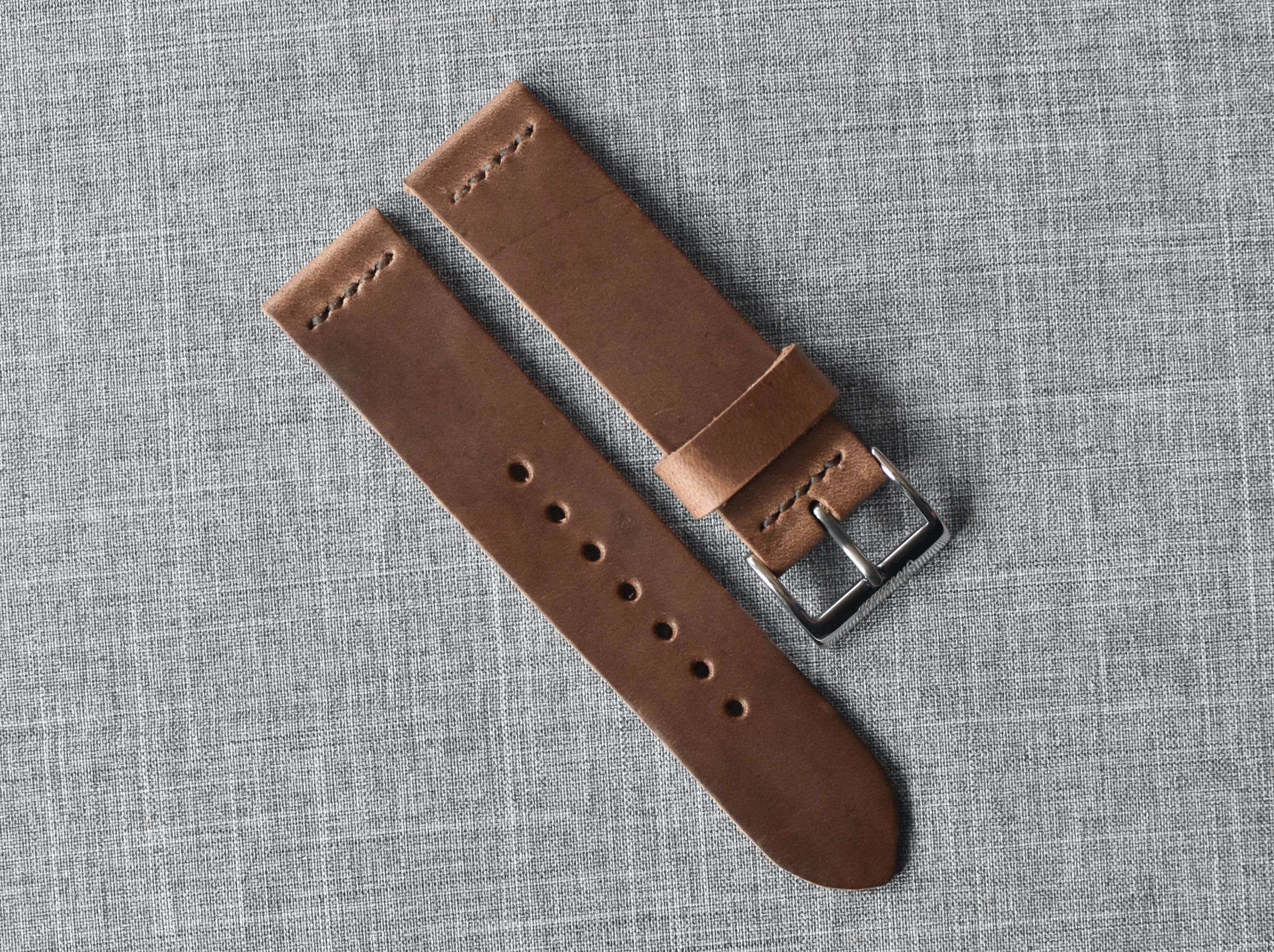 Horween Natural Chromexcel | Cocoa Thread